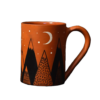 Milk Mug- Starry Night and Mountains