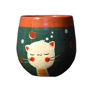 Juice/ Water Tumbler Round- Cat