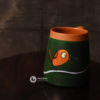Milk Mug- Green Birdie